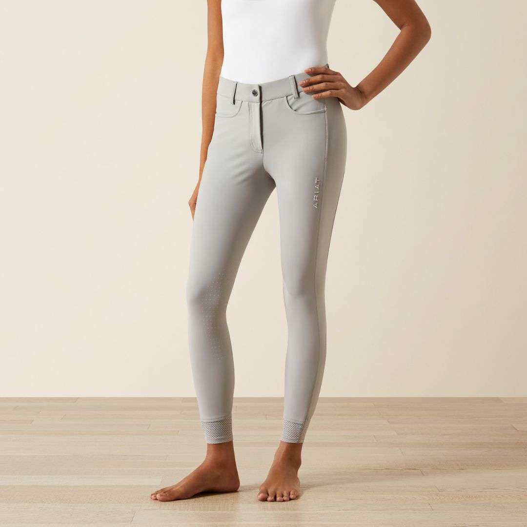 Ariat Women's Tri Factor NT Full Seat Breech in Show Grey
