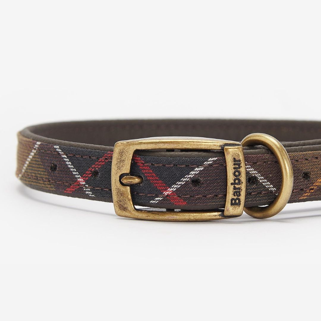 Barbour Dog Collar in Classic Tartan