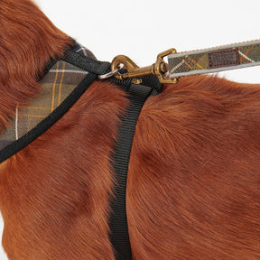 Barbour Dog Harness in Classic Tartan