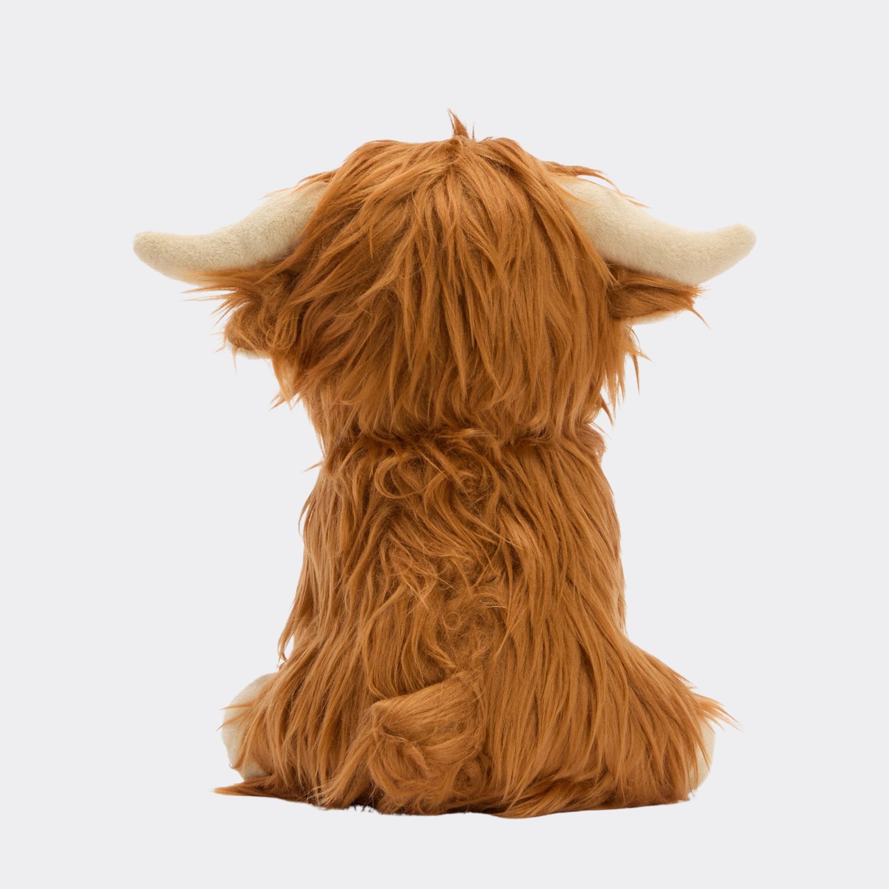 Barbour Highland Cow Dog Toy in Brown