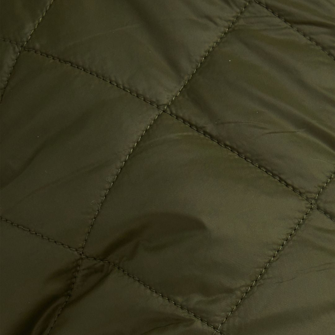 Barbour Reversible Quilted Dog Coat in Olive