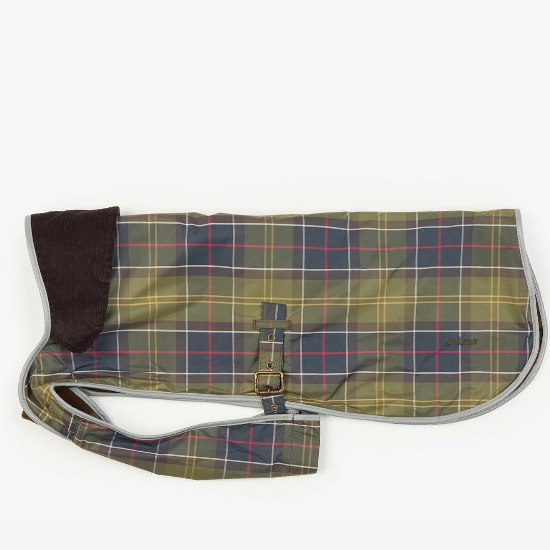 Barbour Waterproof Dog Coat in Classic Tartan