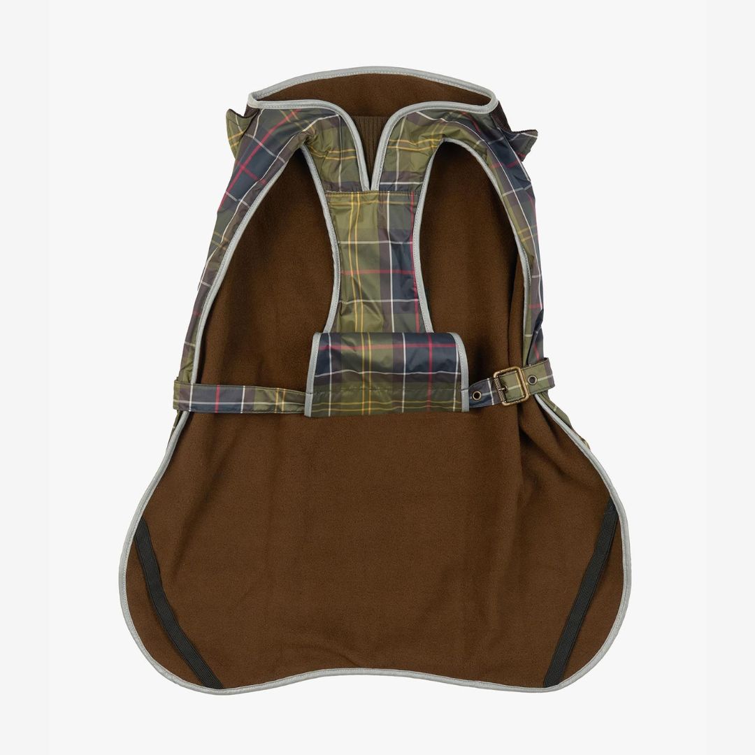 Barbour Waterproof Dog Coat in Classic Tartan