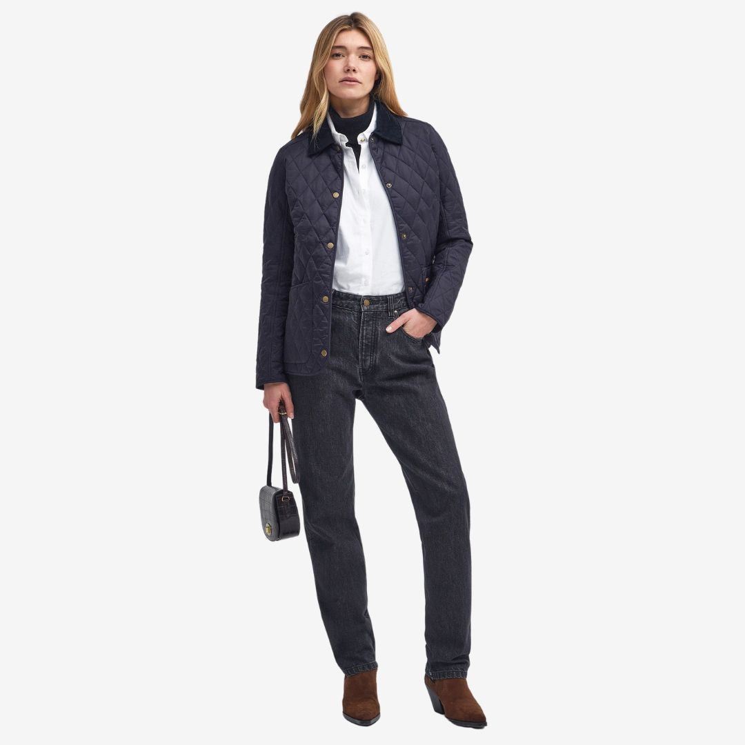 Barbour Women's Annandale Quilted Jacket in Navy