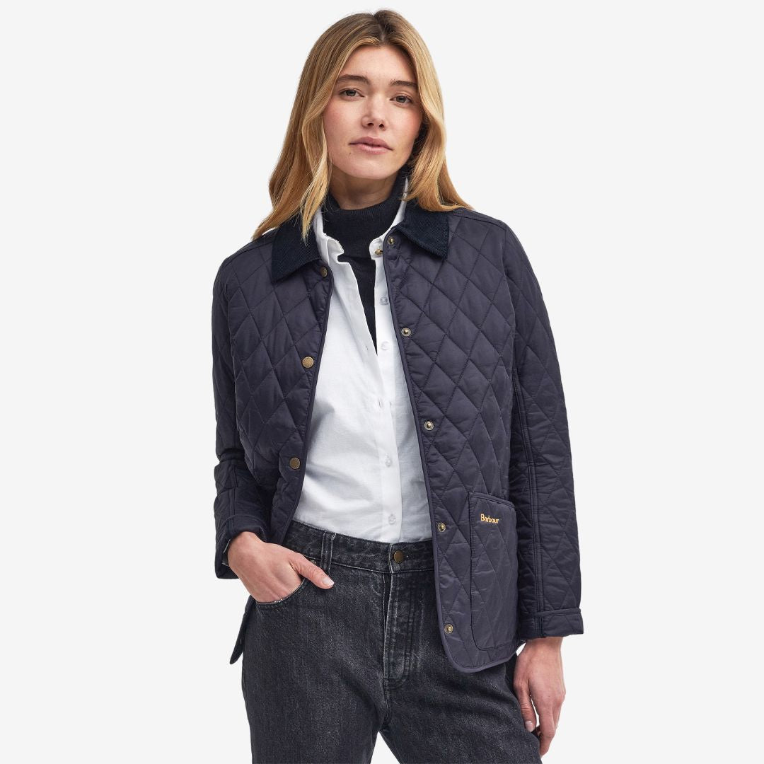 Barbour Women's Annandale Quilted Jacket in Navy