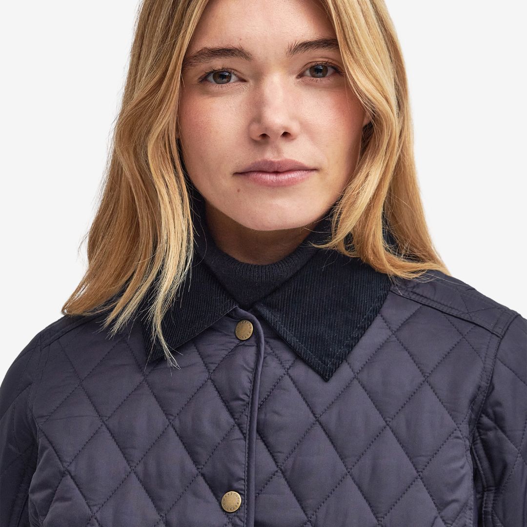 Barbour Women's Annandale Quilted Jacket in Navy