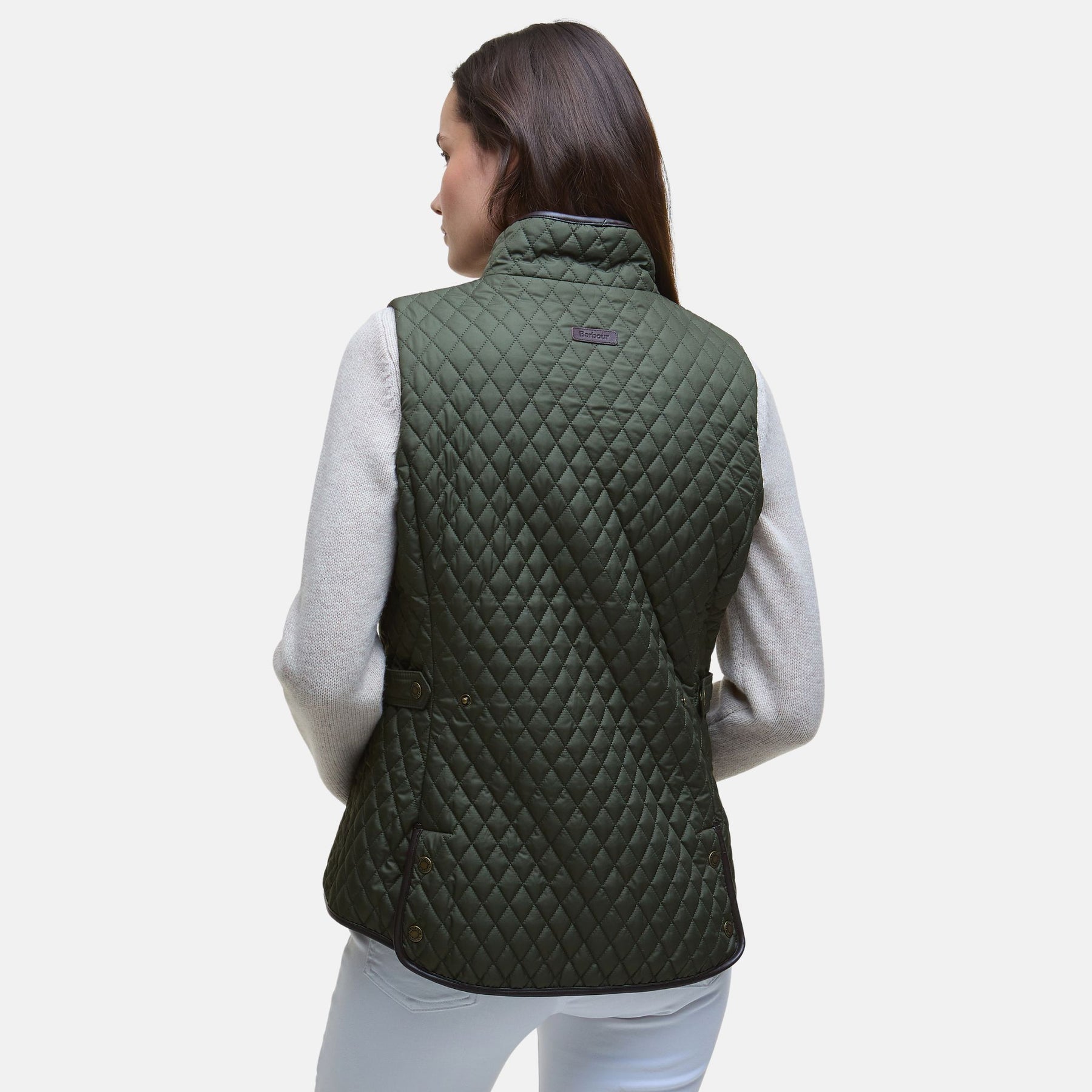 Barbour Women's Dahlia Gilet Gilet in Olive