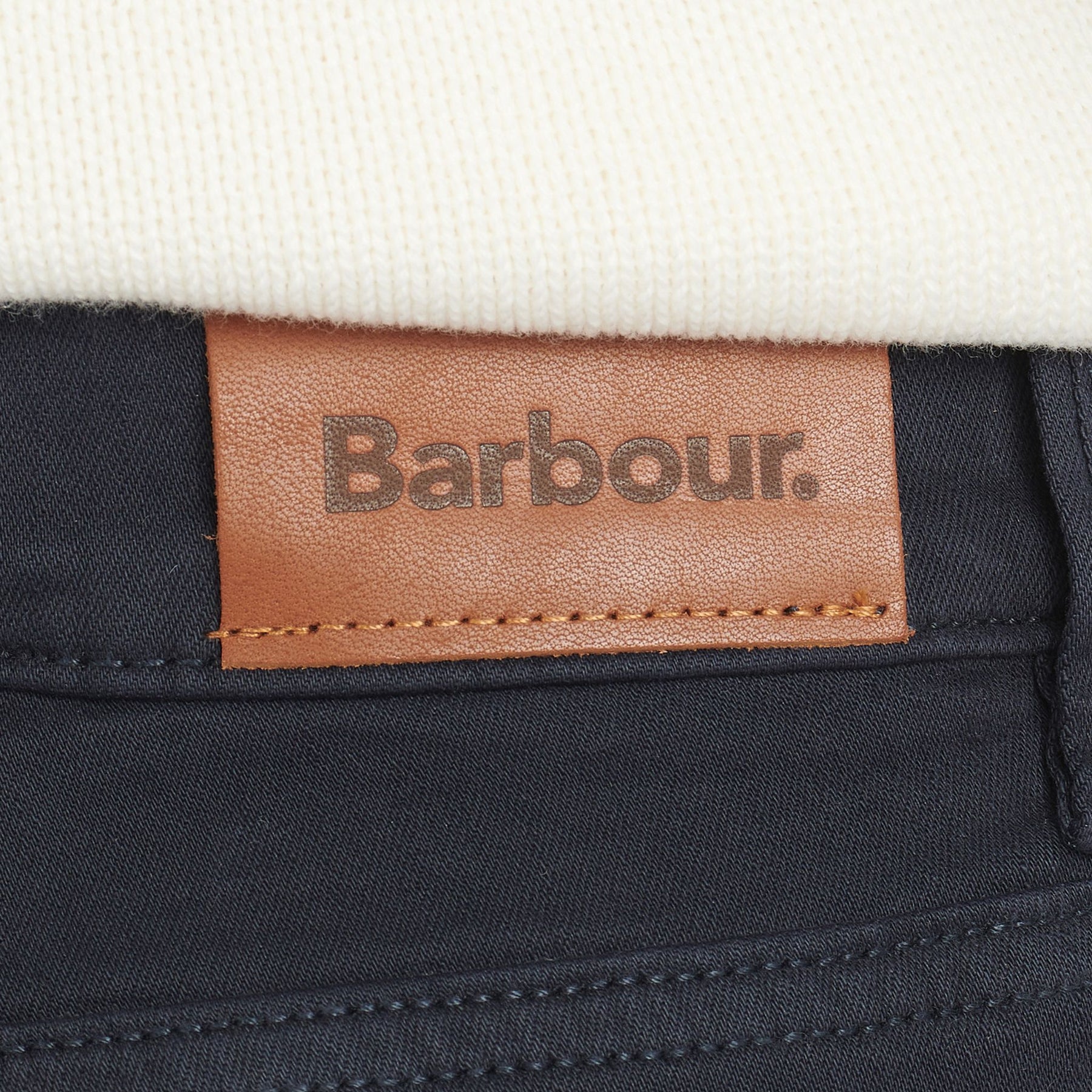 Barbour Women's Essential Slim Trousers in Navy Classic