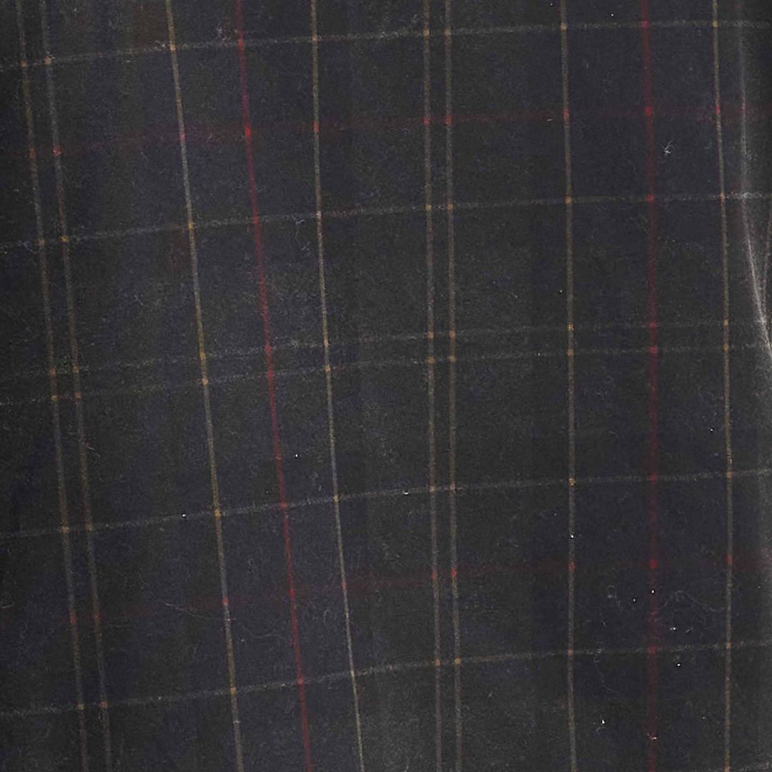 Barbour Women's Tartan Ashby Waxed Jacket in Dark Classic