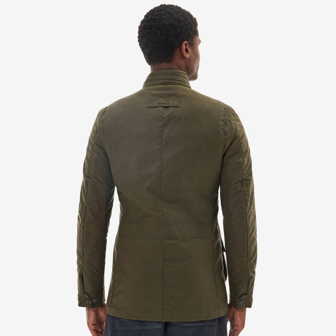 Barbour Men's Corbridge Wax Jacket in Olive