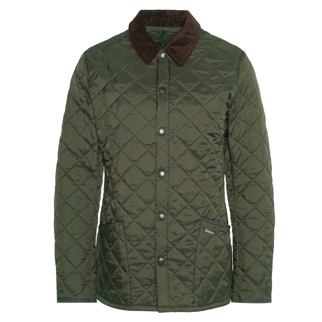 Barbour Men's Heritage Liddesdale Quilted Jacket in Olive