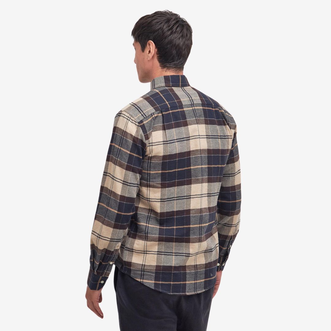 Barbour Men's Hogside Tartan Shirt in Autumn Dress