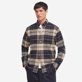 Barbour Men's Hogside Tartan Shirt in Autumn Dress