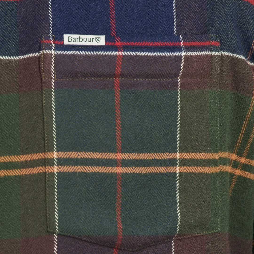 Barbour Men's Hogside Tartan Shirt in Classic Tartan