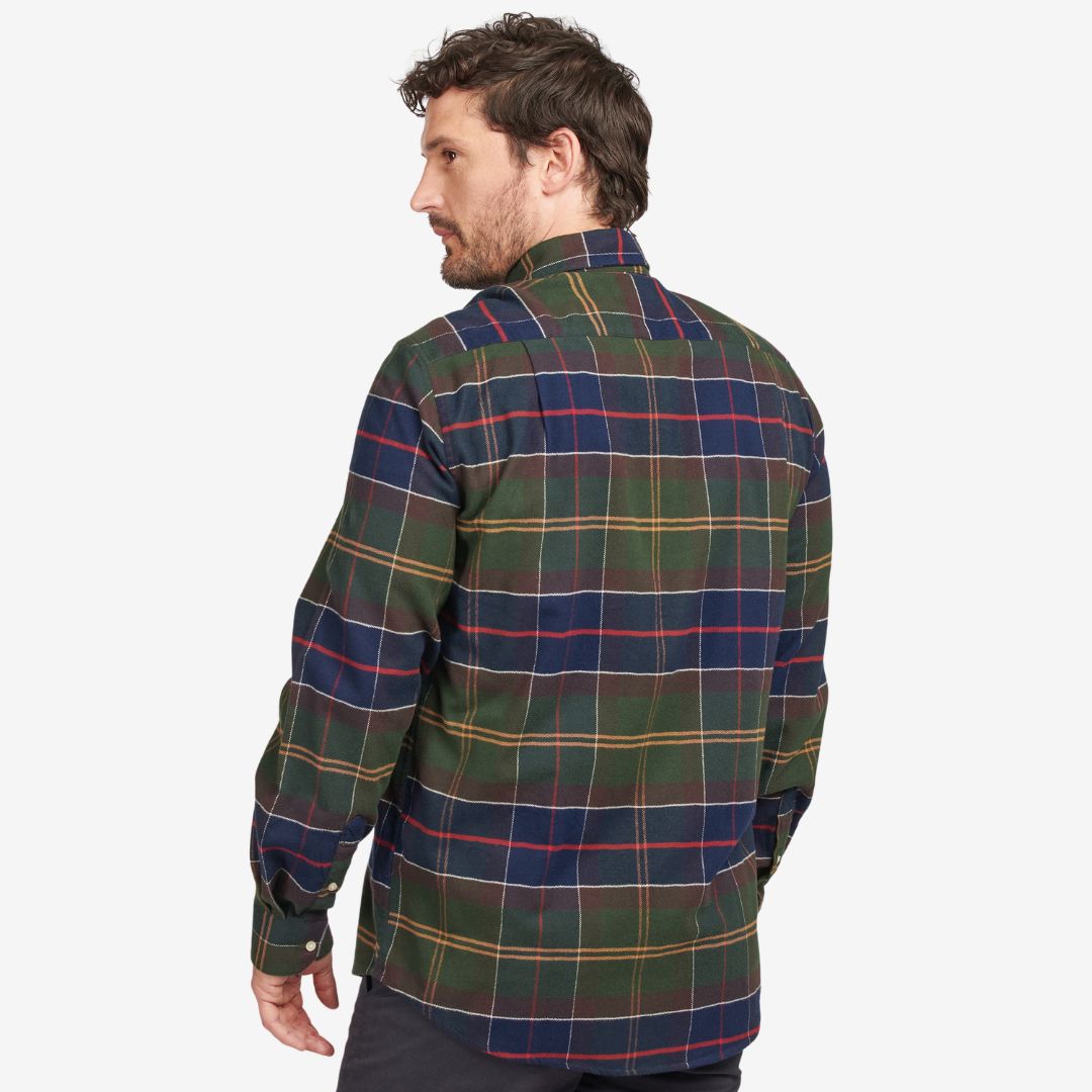 Barbour Men's Hogside Tartan Shirt in Classic Tartan