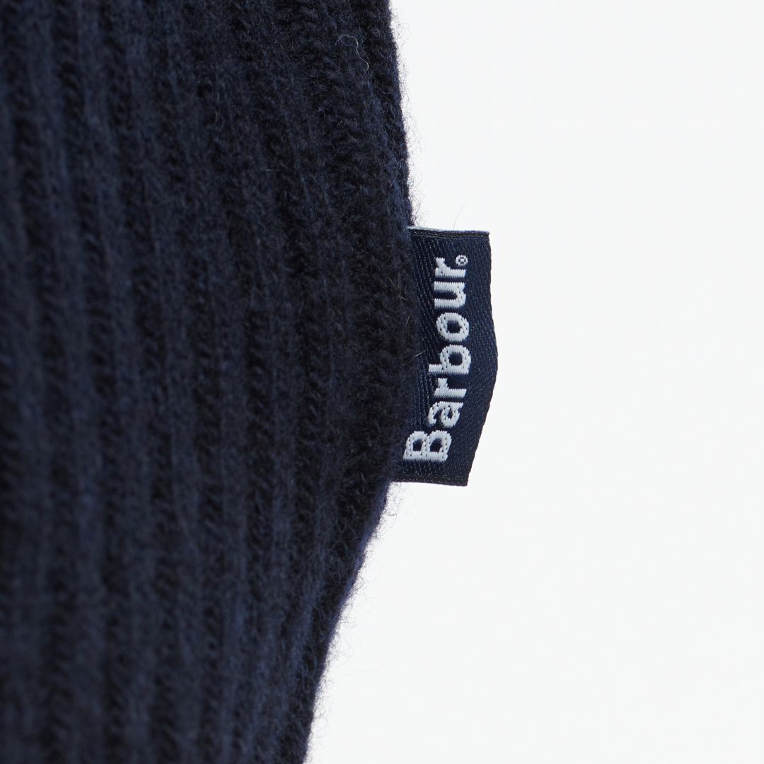 Barbour Men's Holden Half Zip Jumper in Navy