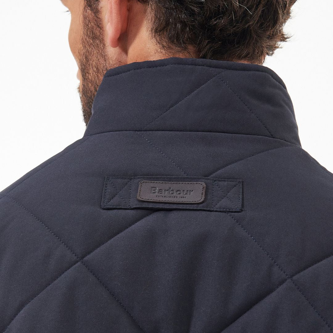 Barbour Men's Hybrid Fleece Jacket in Navy