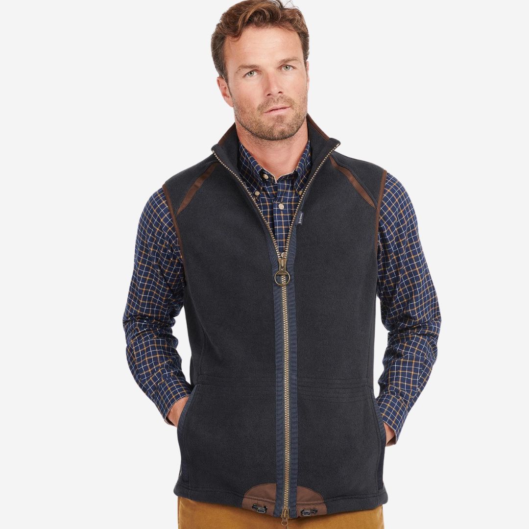 Barbour Men's Langdale Fleece Gilet in Navy