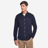 Barbour Men's Ramsey Tailored Fit Shirt in Navy