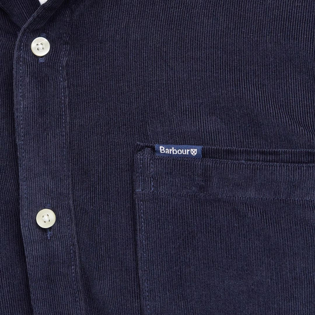 Barbour Men's Ramsey Tailored Fit Shirt in Navy