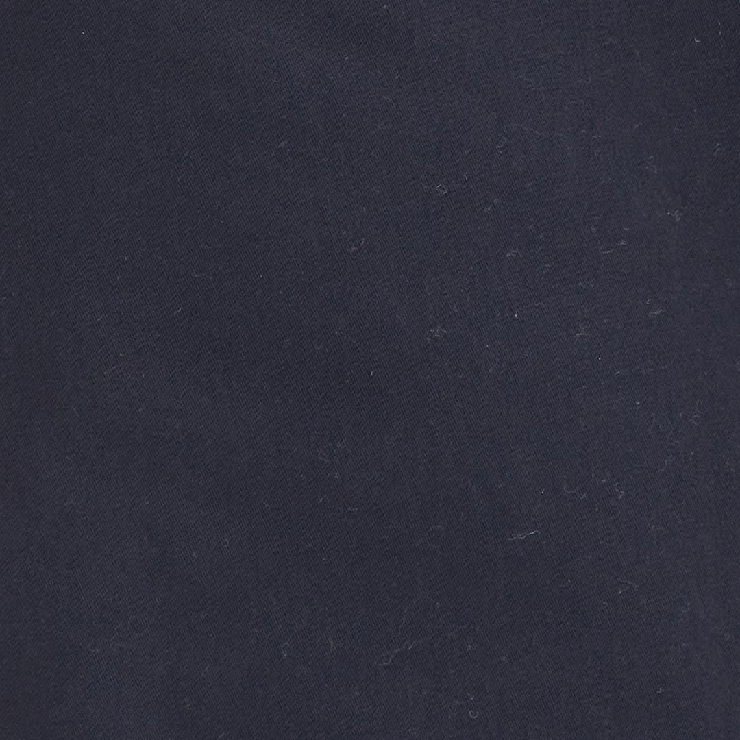 Barbour Men's Sueded Sateen Slim Trousers in Dark Navy
