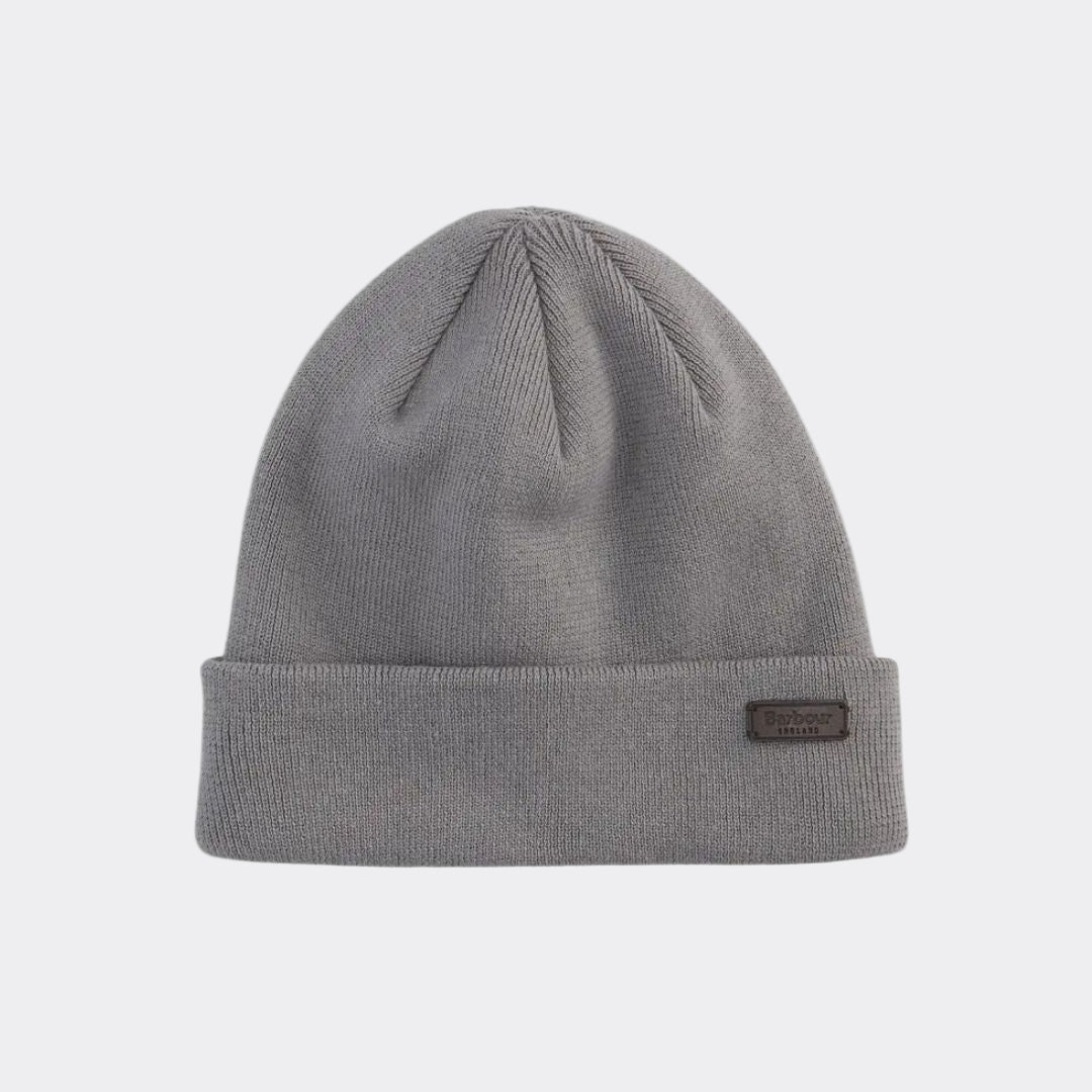 Barbour Swinton Beanie & Galingale Scarf Gift Set in Midnight Oak