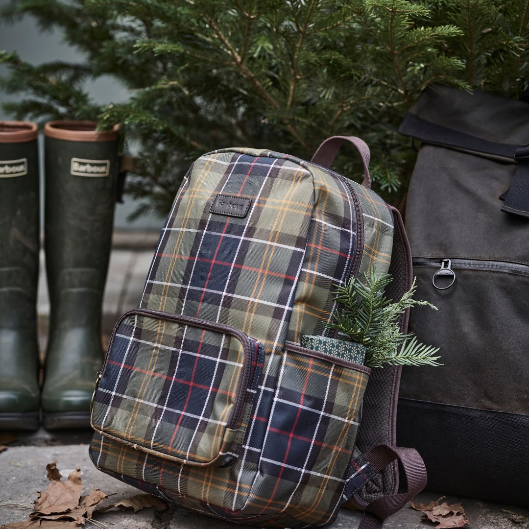 Barbour Torridon Tartan Backpack in Classic Tartan