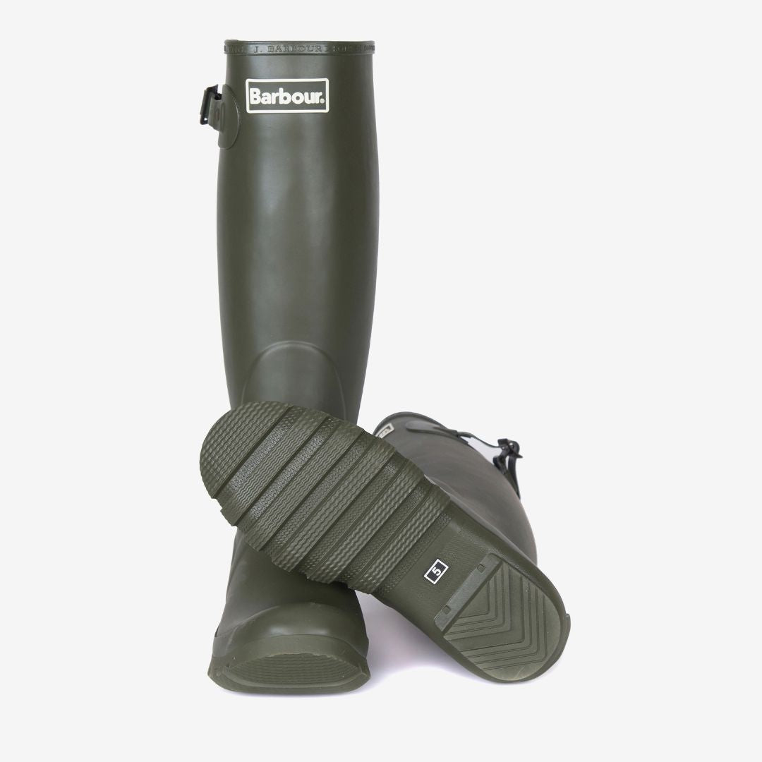 Barbour Women's Bede Wellington Boots in Olive