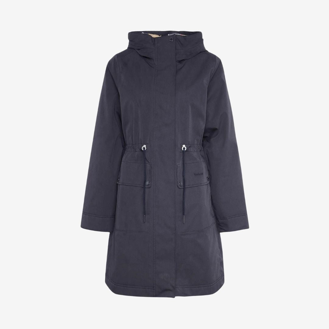 Barbour Women's Bowlees Waterproof Jacket in Dark Navy