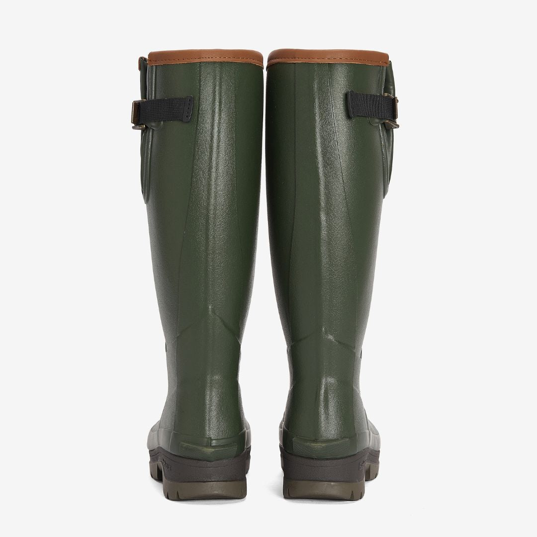 Barbour Women's Tempest Wellington Boots in Olive