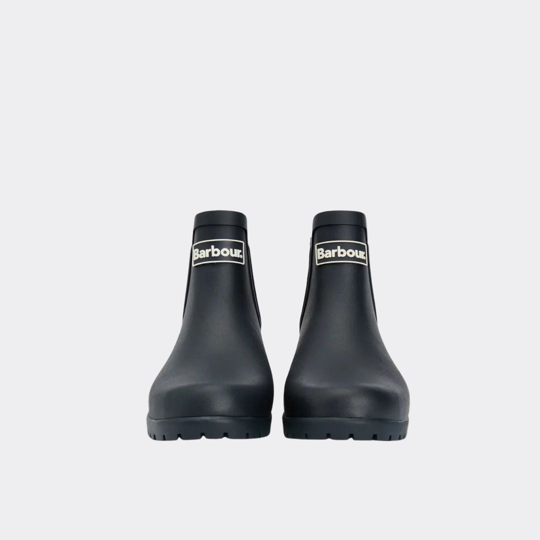 Barbour Women's Wilton Chelsea Boots in Classic Navy