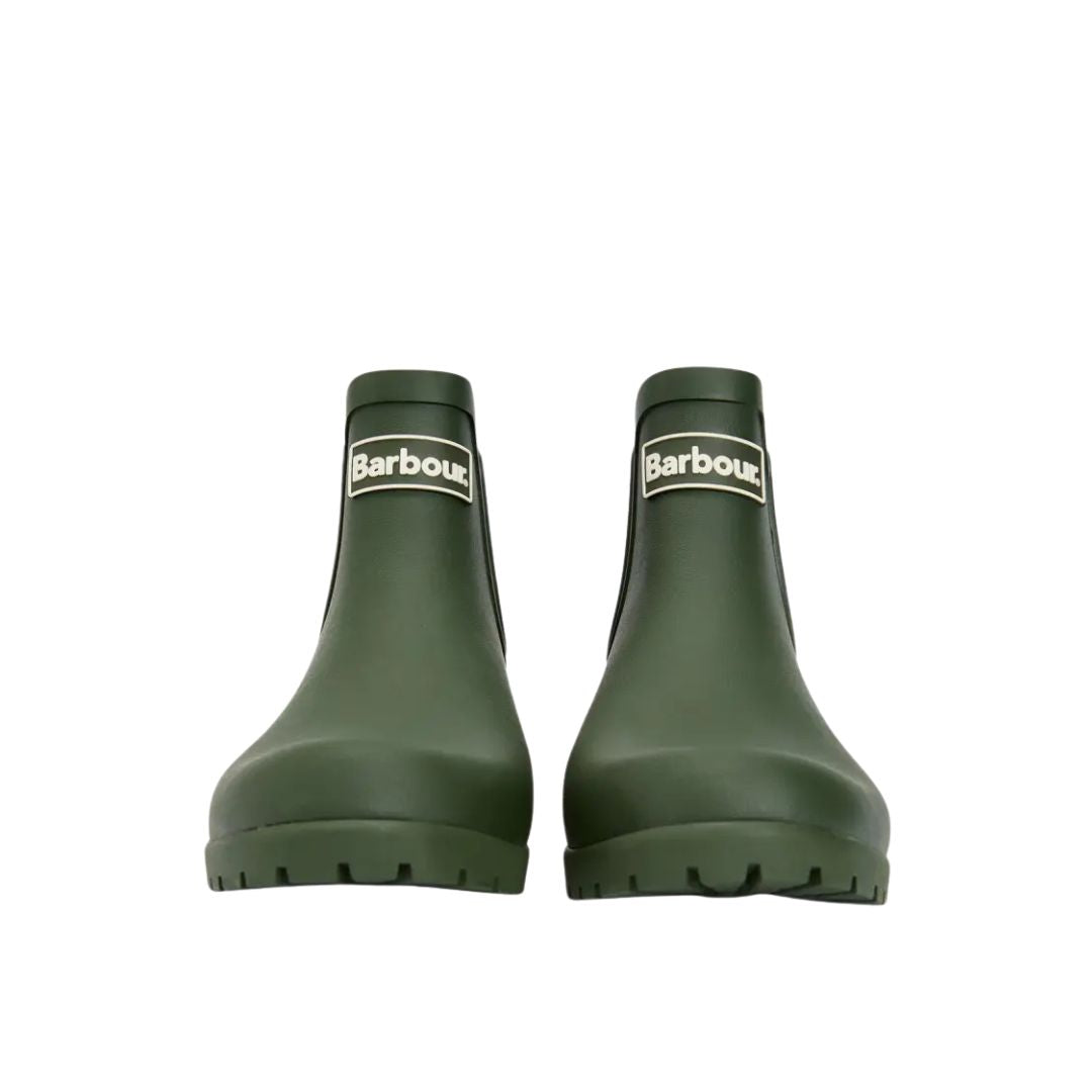 Barbour Women's Wilton Chelsea Boots in Olive