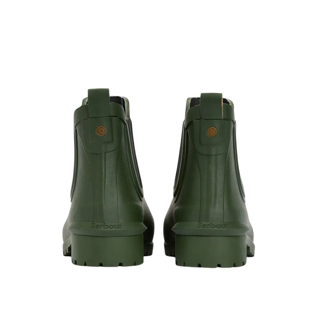 Barbour Women's Wilton Chelsea Boots in Olive