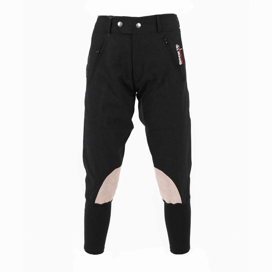 Celtic Equine Breeze Up Exercise Breech in Black & Beige