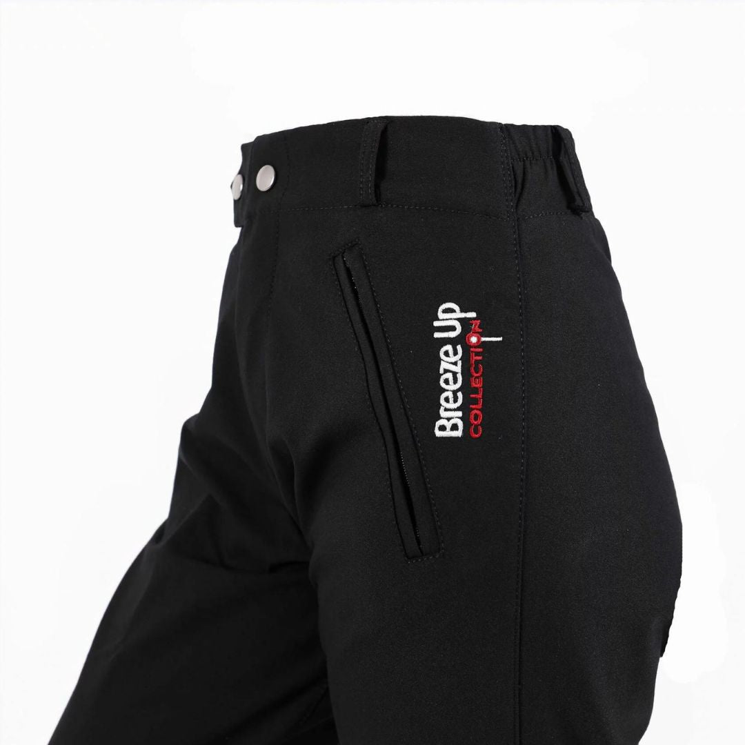 Celtic Equine Breeze Up Exercise Breech in Black & Beige