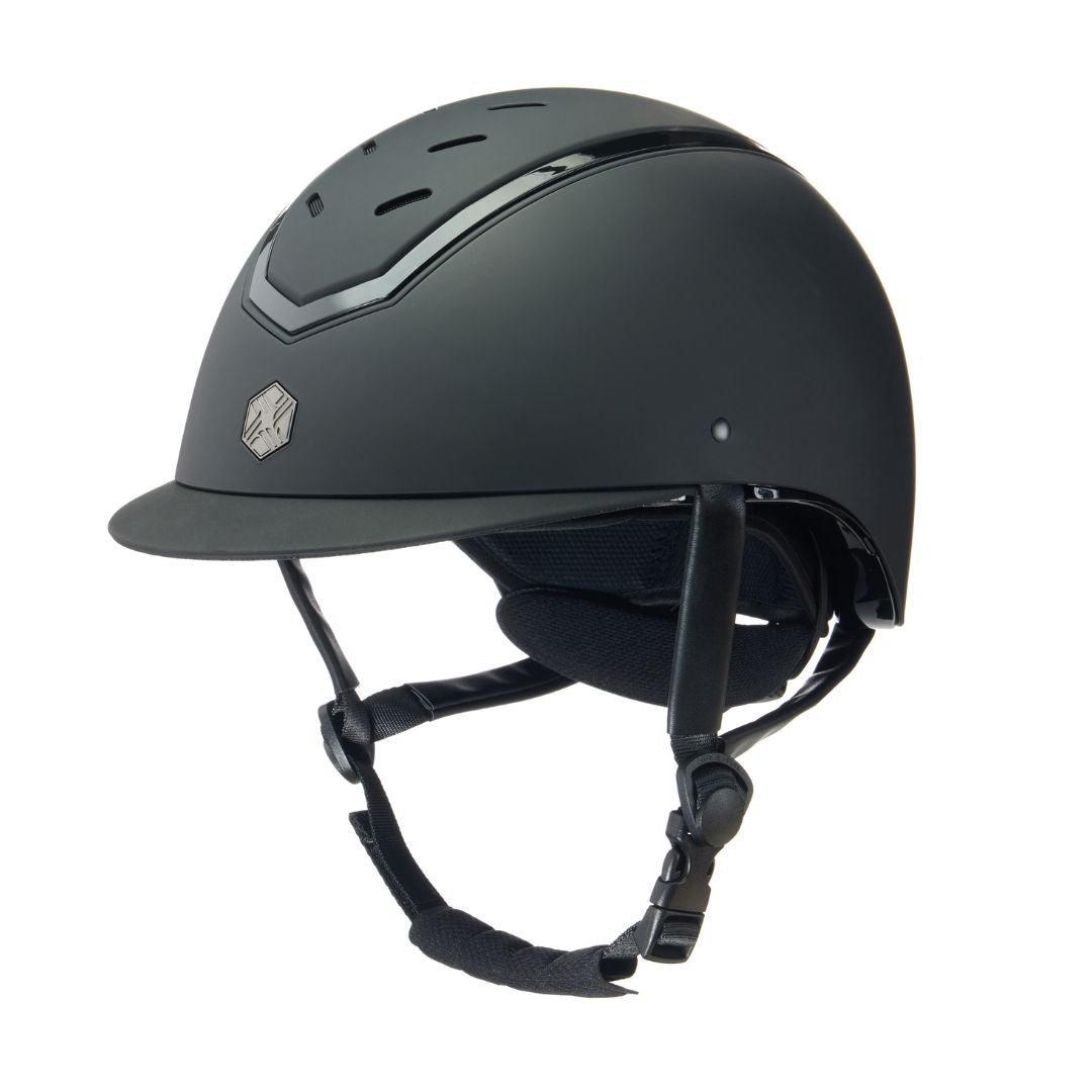 Charles Owen Kylo Helmet in Black Matte