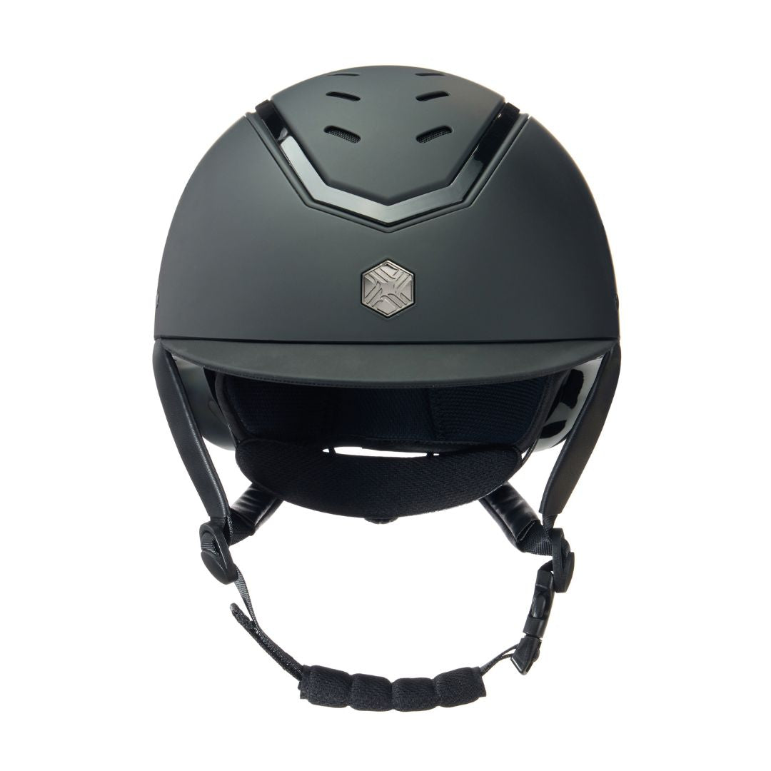 Charles Owen Kylo Helmet in Black Matte