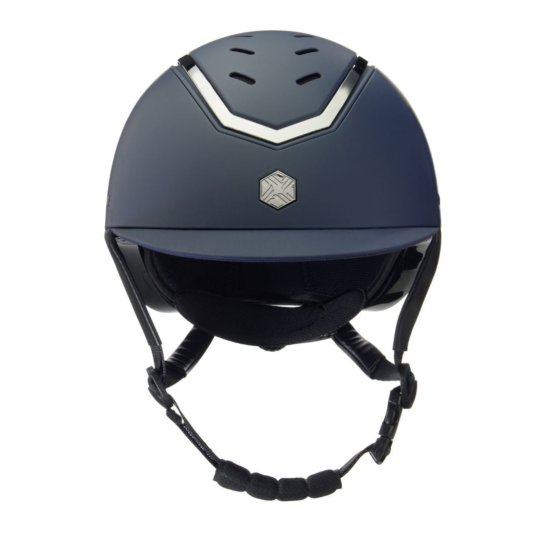 Charles Owen Kylo Helmet in Navy Matte