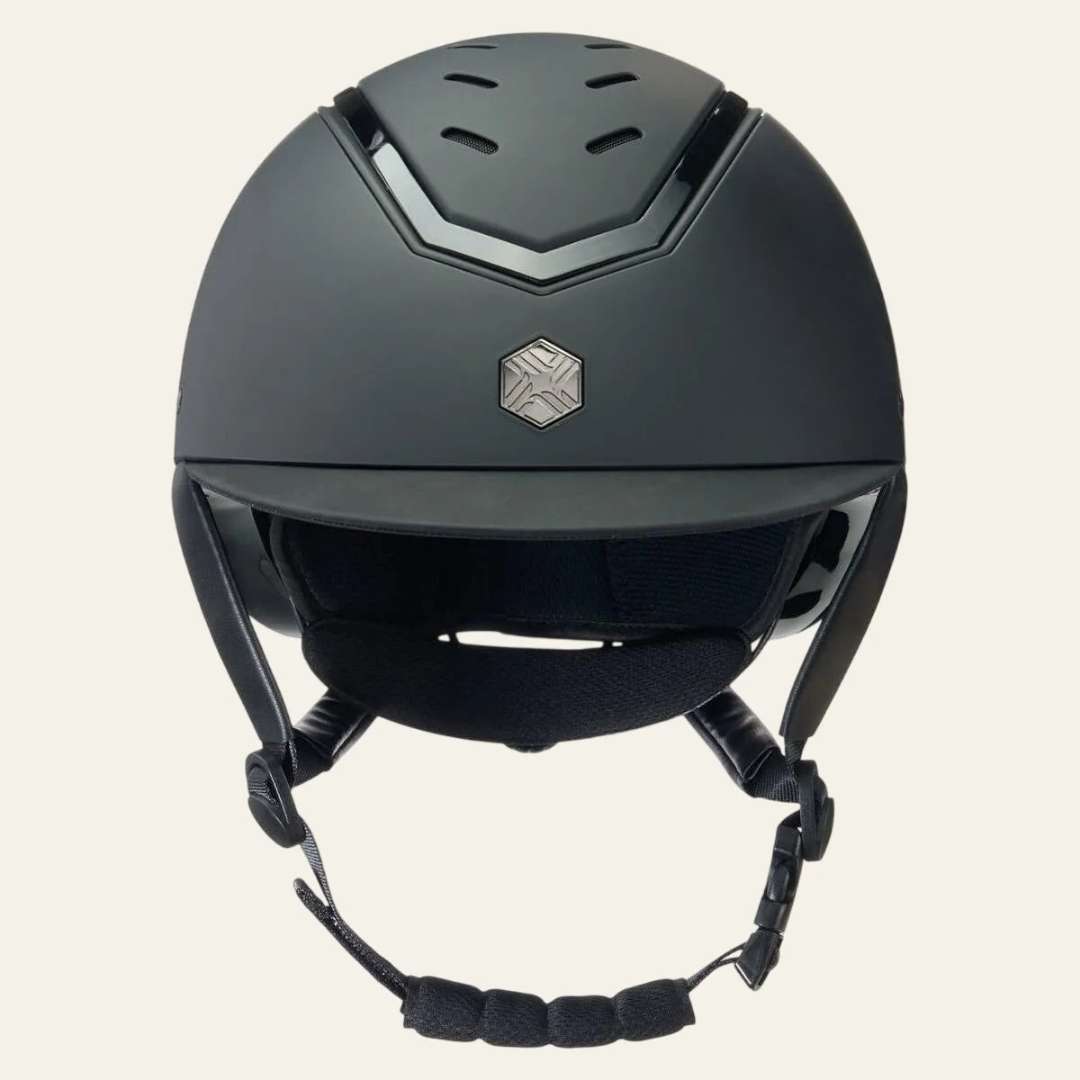 Charles Owen KYLO Black Matte & Black Gloss