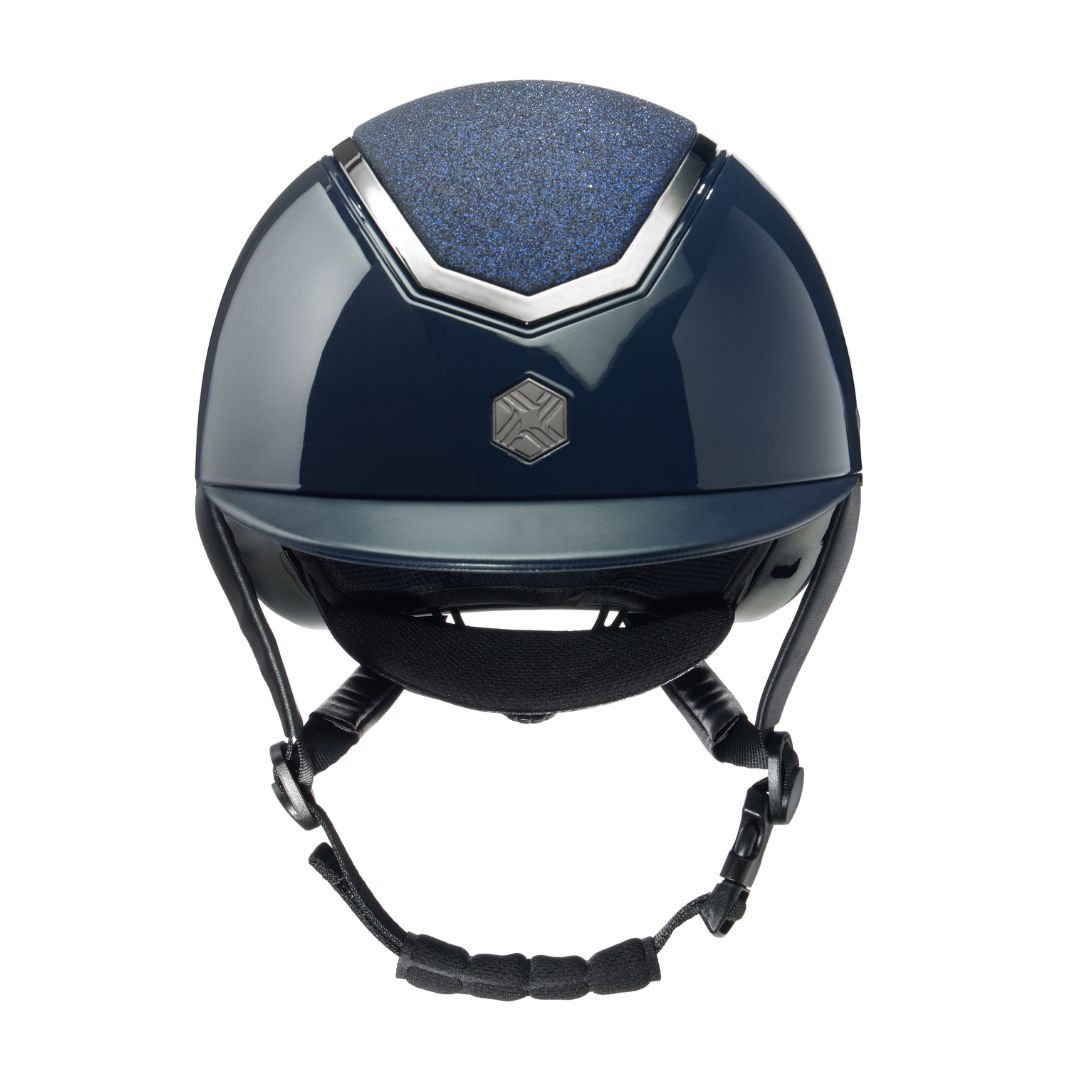 Charles Owen Kylo Helmet in Navy Sparkly