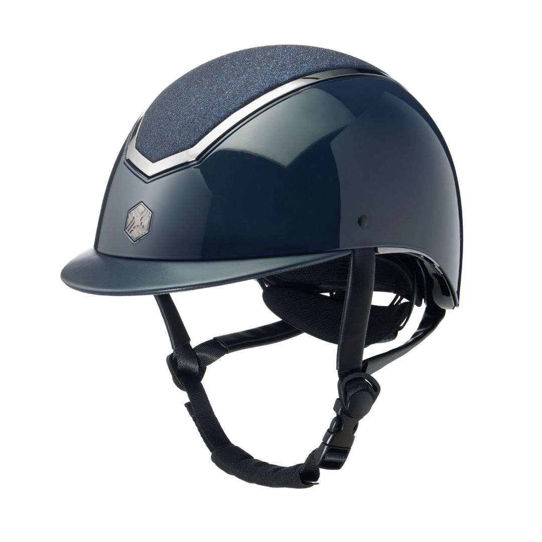 Charles Owen Kylo Helmet in Navy Sparkly