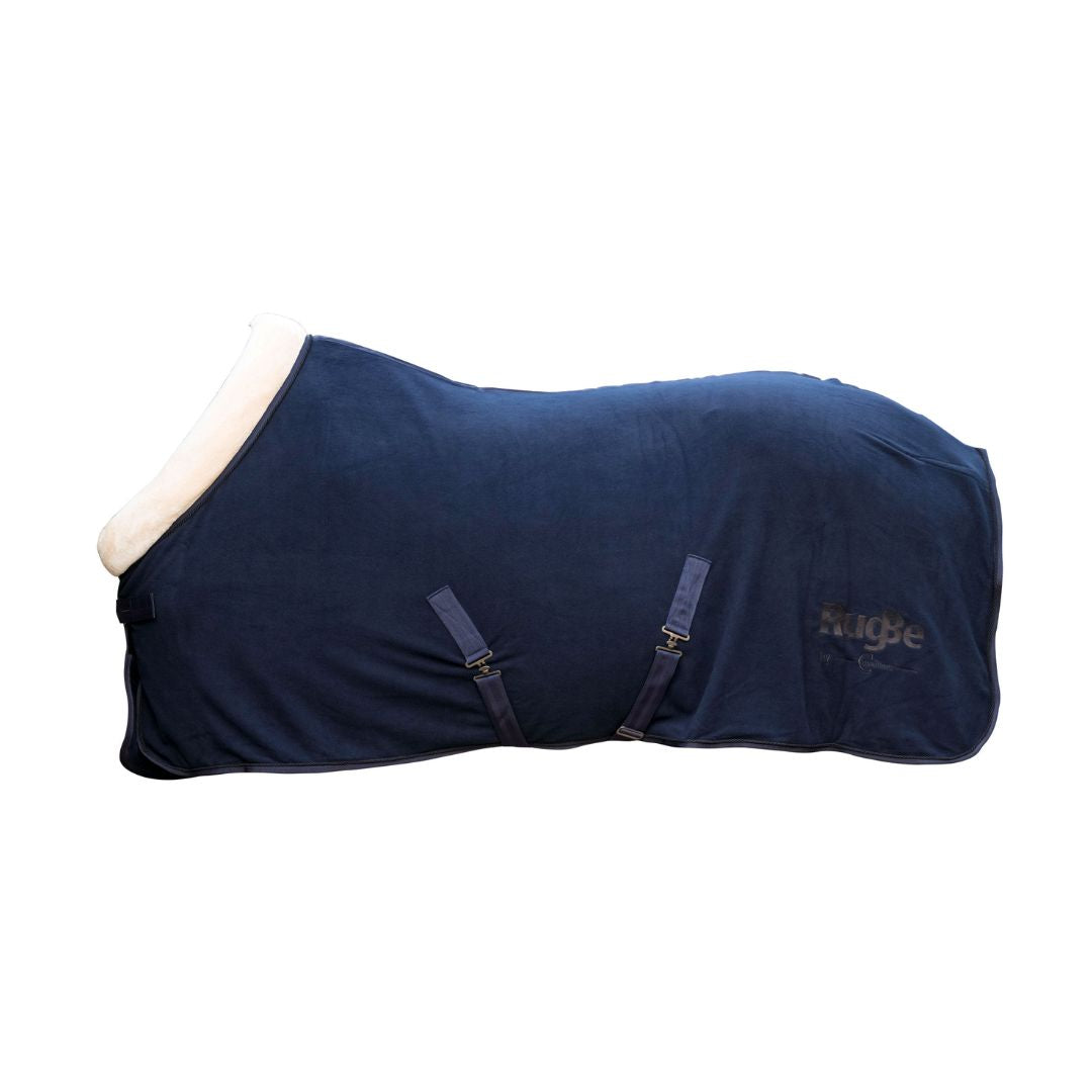 Covalliero Fleece Horse Rug in Dark Navy