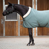Covalliero Fleece Horse Rug in Jade Green