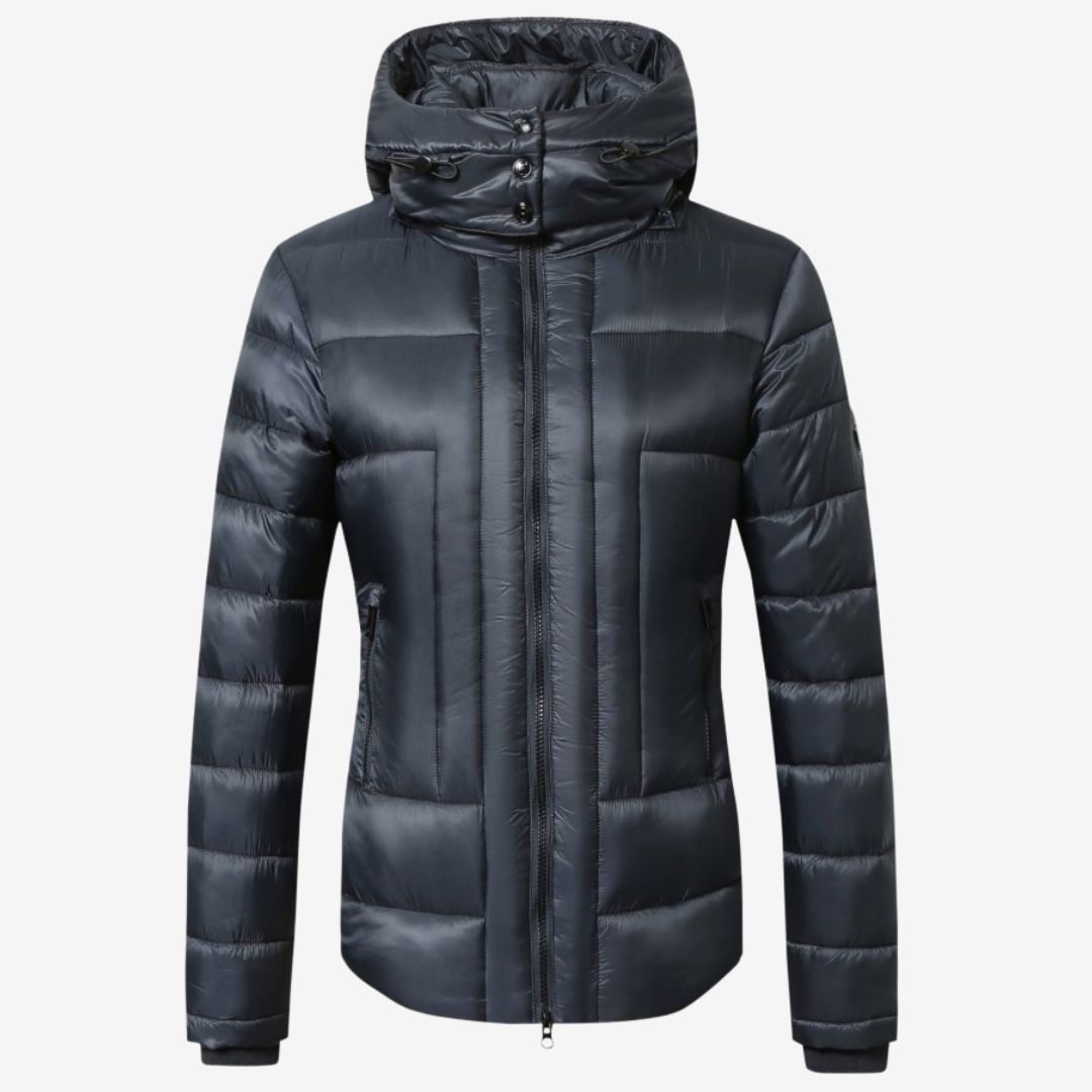 Covalliero Kids Quilted Jacket in Dark Navy