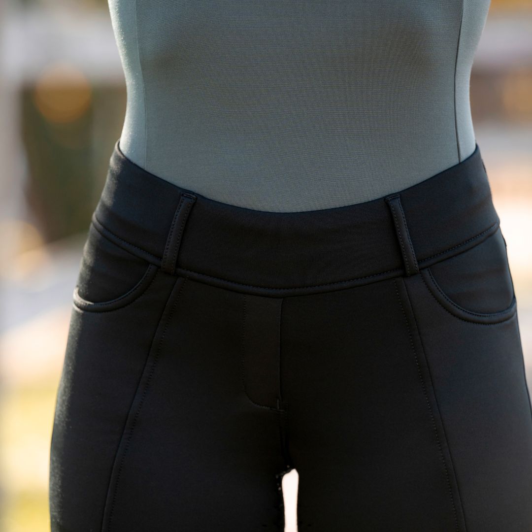 Covalliero Womens' Grip Riding Tight in Black