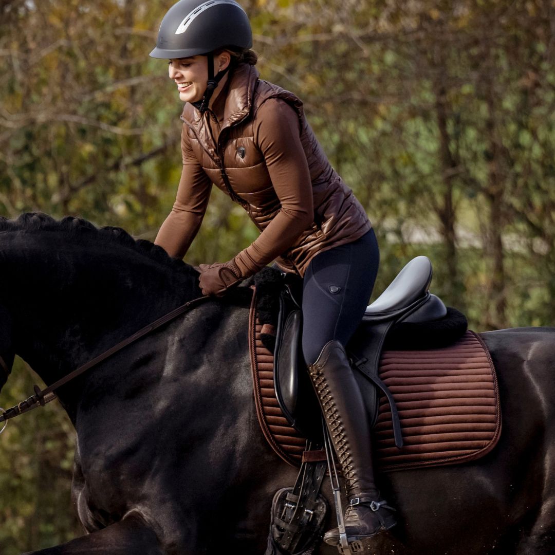 Covalliero Womens' Grip Riding Tight in Dark Navy