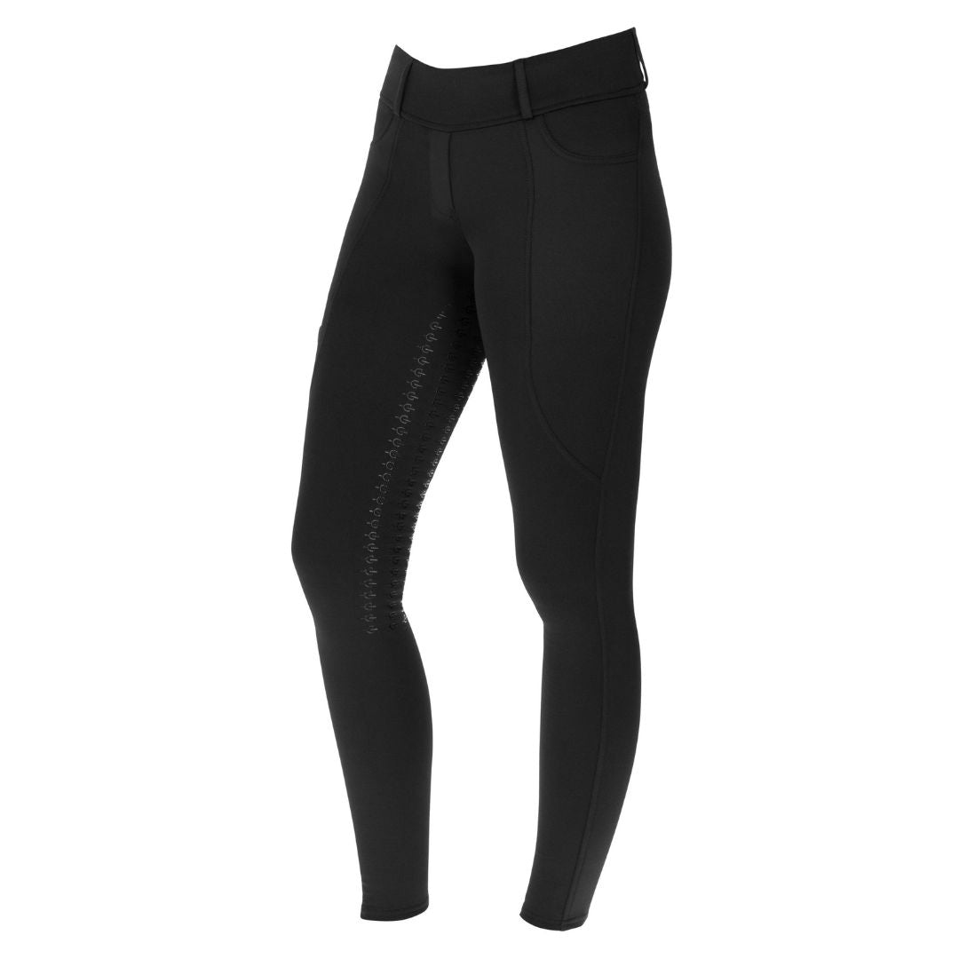 Covalliero Womens' Grip Riding Tight in Black