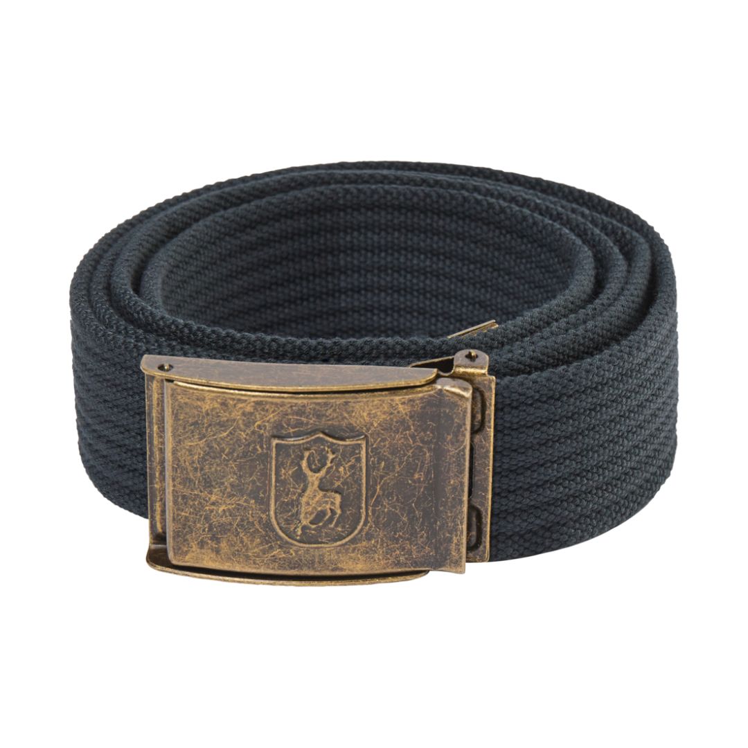 Deerhunter Men's Canvas Belt in Dark Anthracite