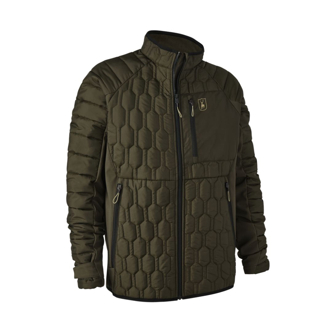 Deerhunter Men's Mossdale Quilted Jacket in Forest Green