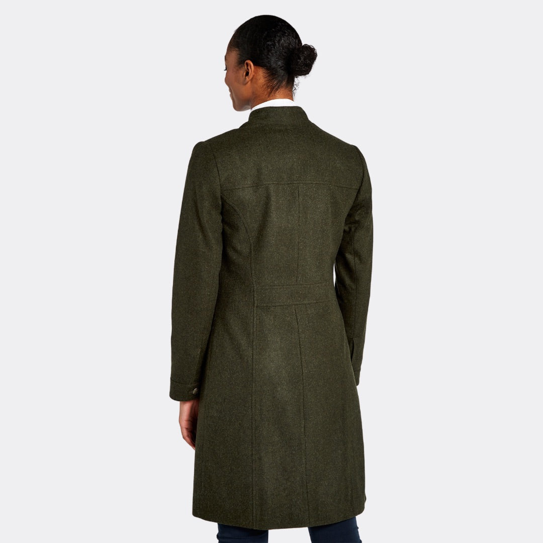 Dubarry Women's Coolepark Tweed Coat in Loden